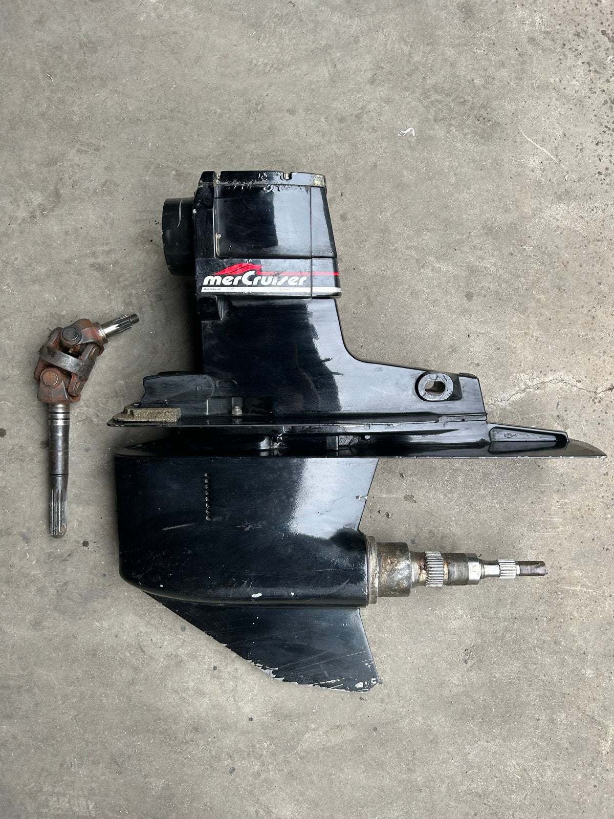 MerCruiser Bravo Three Staartstuk - Gebruikt, Ophalen, Gebruikt, -, MerCruiser