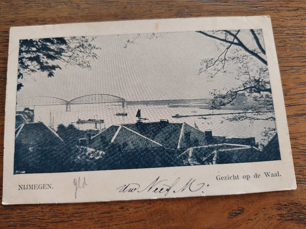 Nijmegen gezicht op de waal, Ophalen of Verzenden, Voor 1920, Gelderland