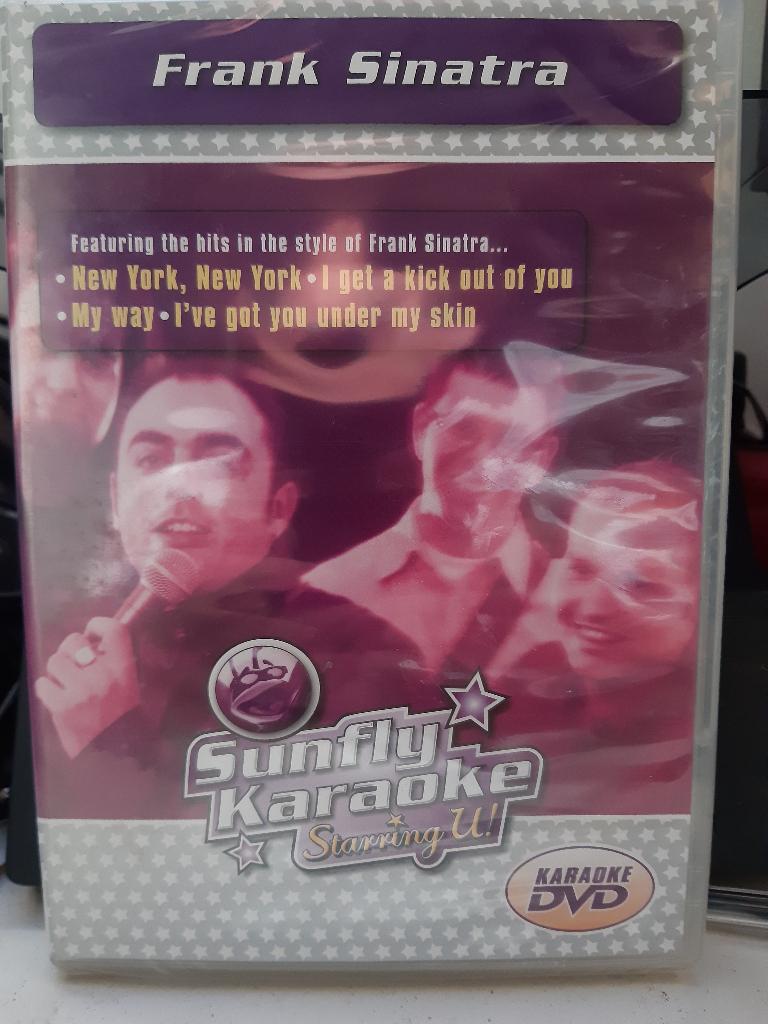 Karaoke dvd Frank Sinatra (Z216-39), Cd's en Dvd's, Alle leeftijden, Ophalen of Verzenden, Nieuw in verpakking