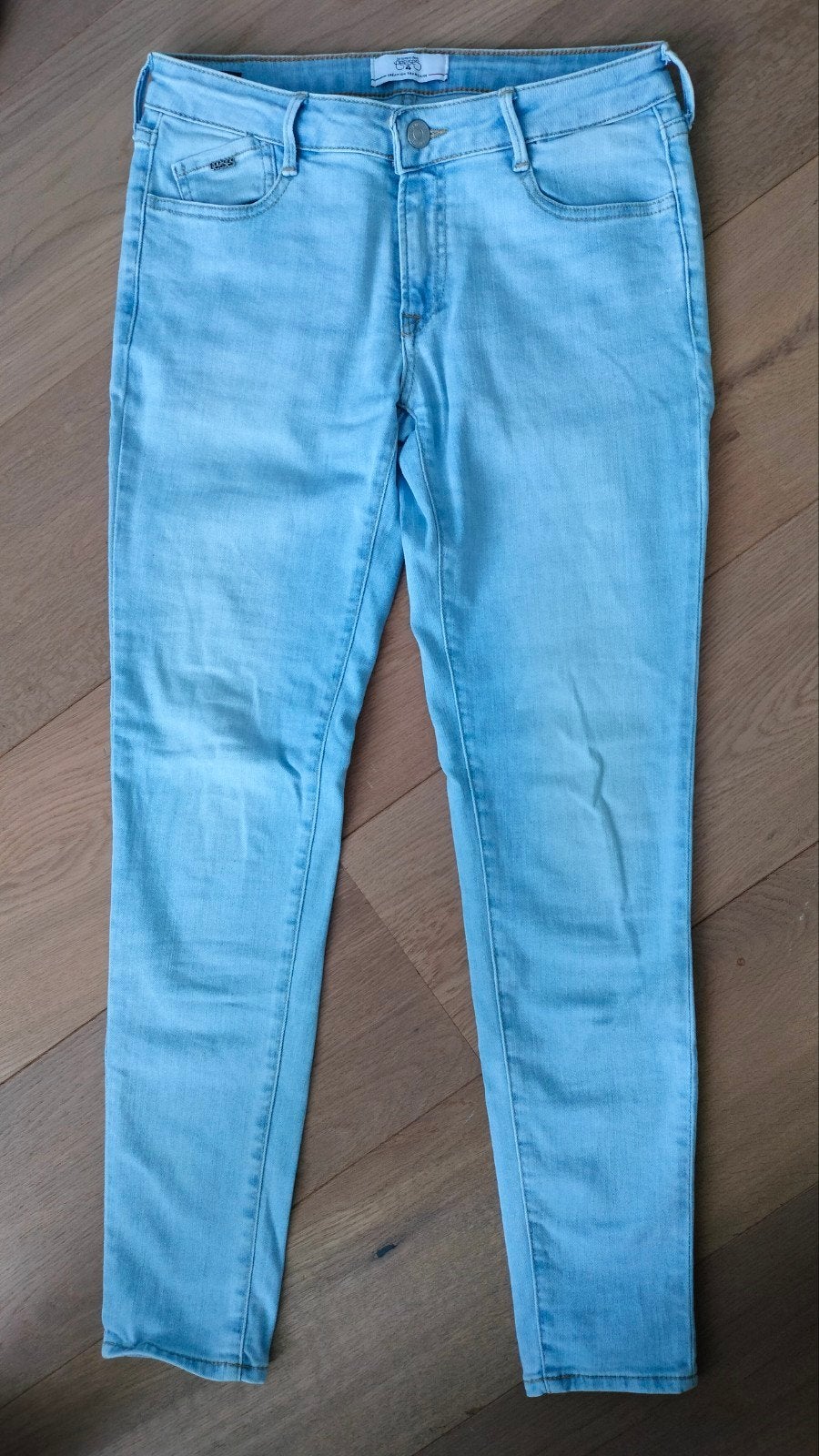 Le Temps des Cerises spijkerbroek maat 18A, Ophalen of Verzenden, Zo goed als nieuw, Blauw, Overige jeansmaten