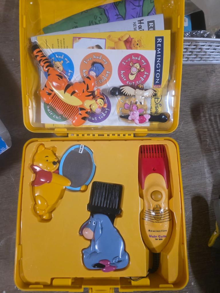 Remington Winnie de Poeh Tondeuse Set voor Kinderen, Ophalen of Verzenden, Zo goed als nieuw, Jongen of Meisje