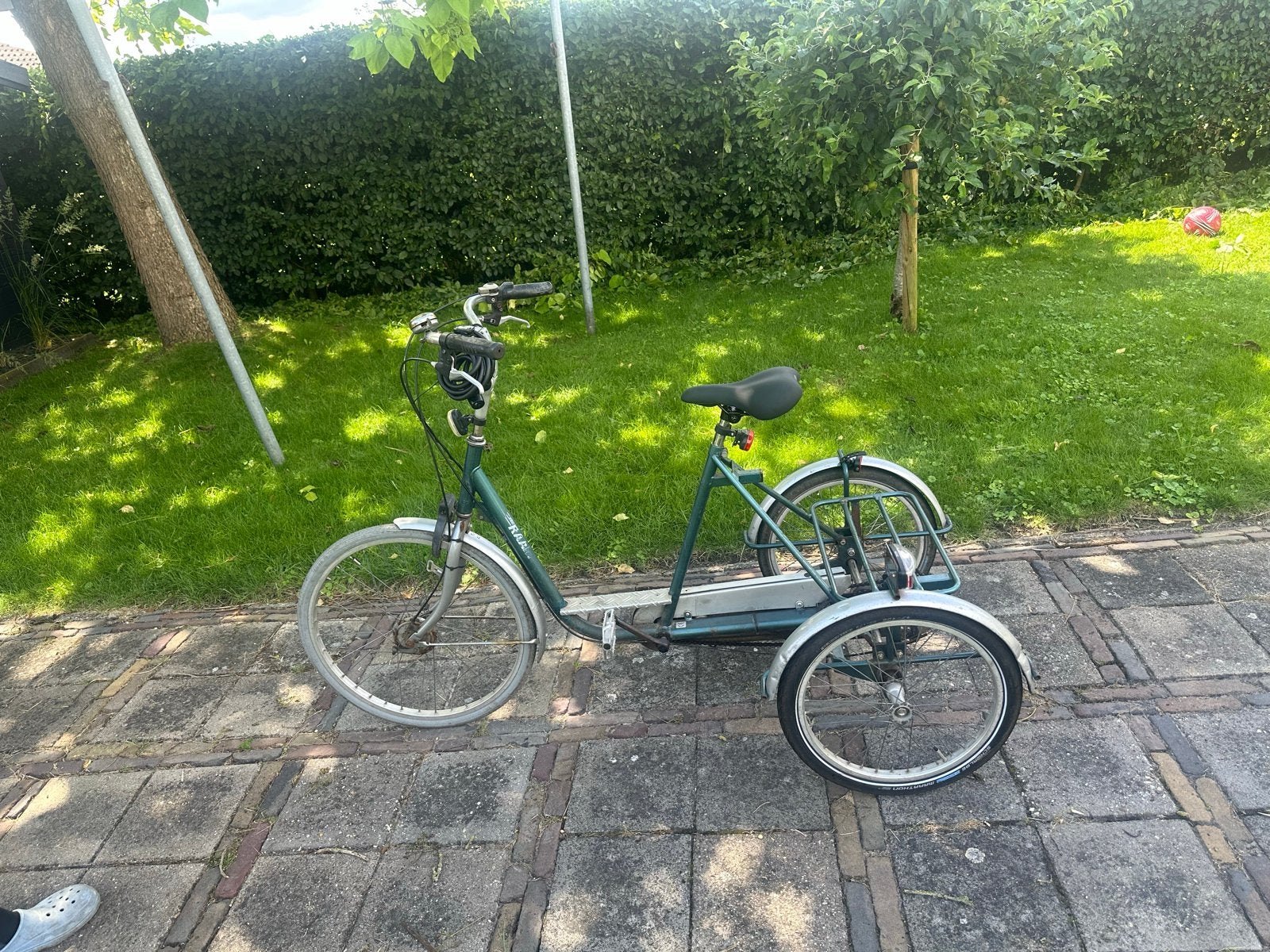 Compacte driewieler fiets voor volwassenen, Ophalen, Gebruikt, Velgrem