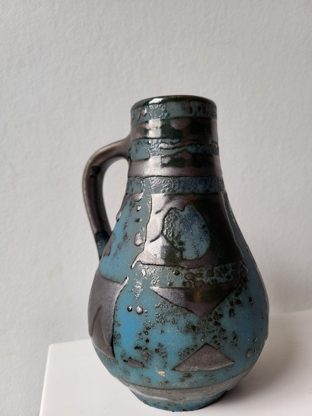 West Germany vaas Carstens Tonnieshof Ankara design, Ophalen of Verzenden