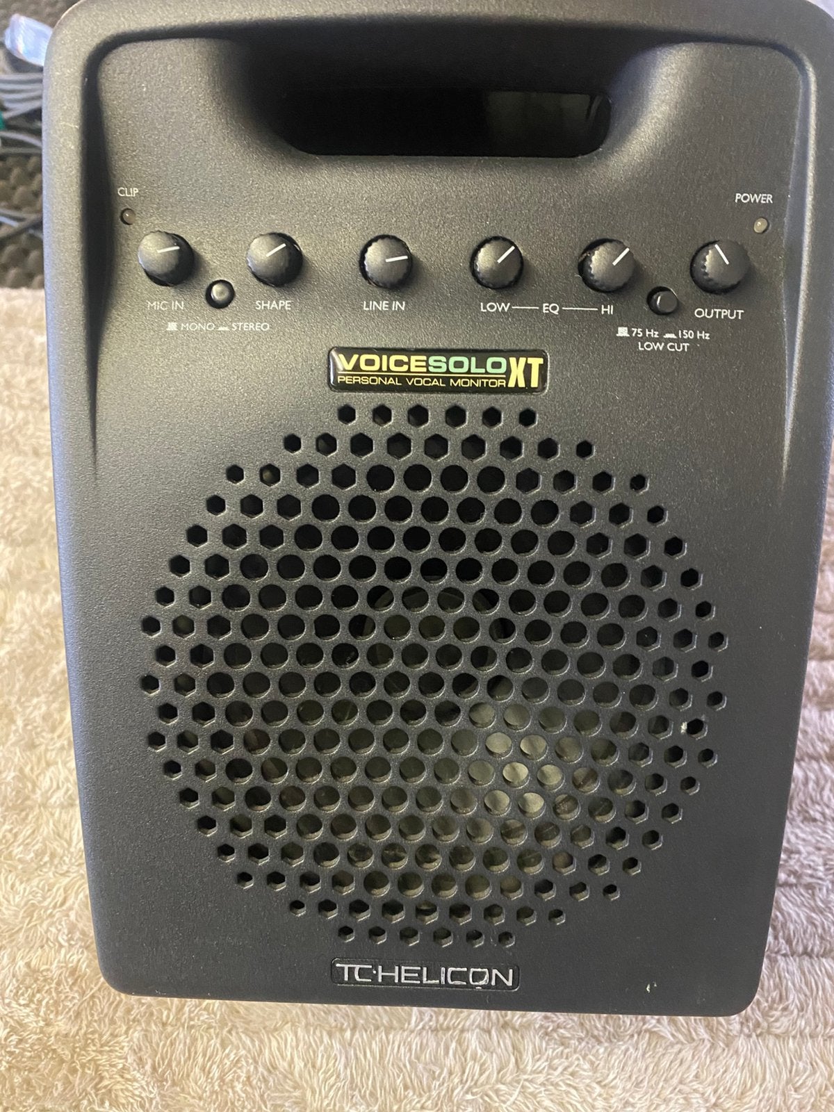 Te koop TC Helicon personal vocal monitor, Ophalen of Verzenden, Gebruikt, Minder dan 500 watt, Monitor(versterker)