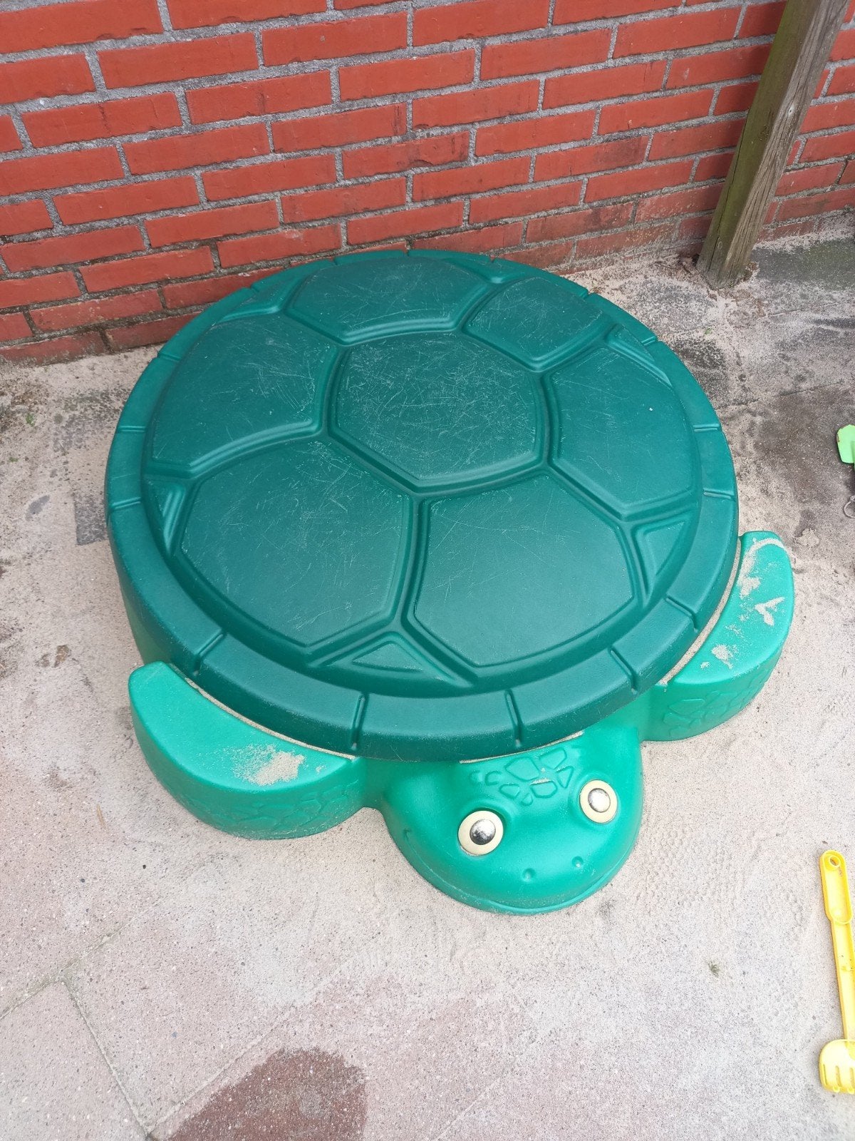 Little Tikes Schildpad Zandbak met deksel, Kinderen en Baby's, Speelgoed | Buiten | Zandbakken, Ophalen, Gebruikt
