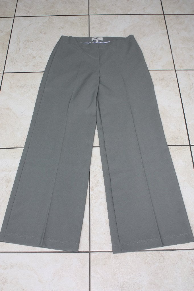 &Co Woman khaki heavy travelstof broek XL, Maat 46/48 (XL) of groter, &Co Woman, Ophalen of Verzenden, Zo goed als nieuw