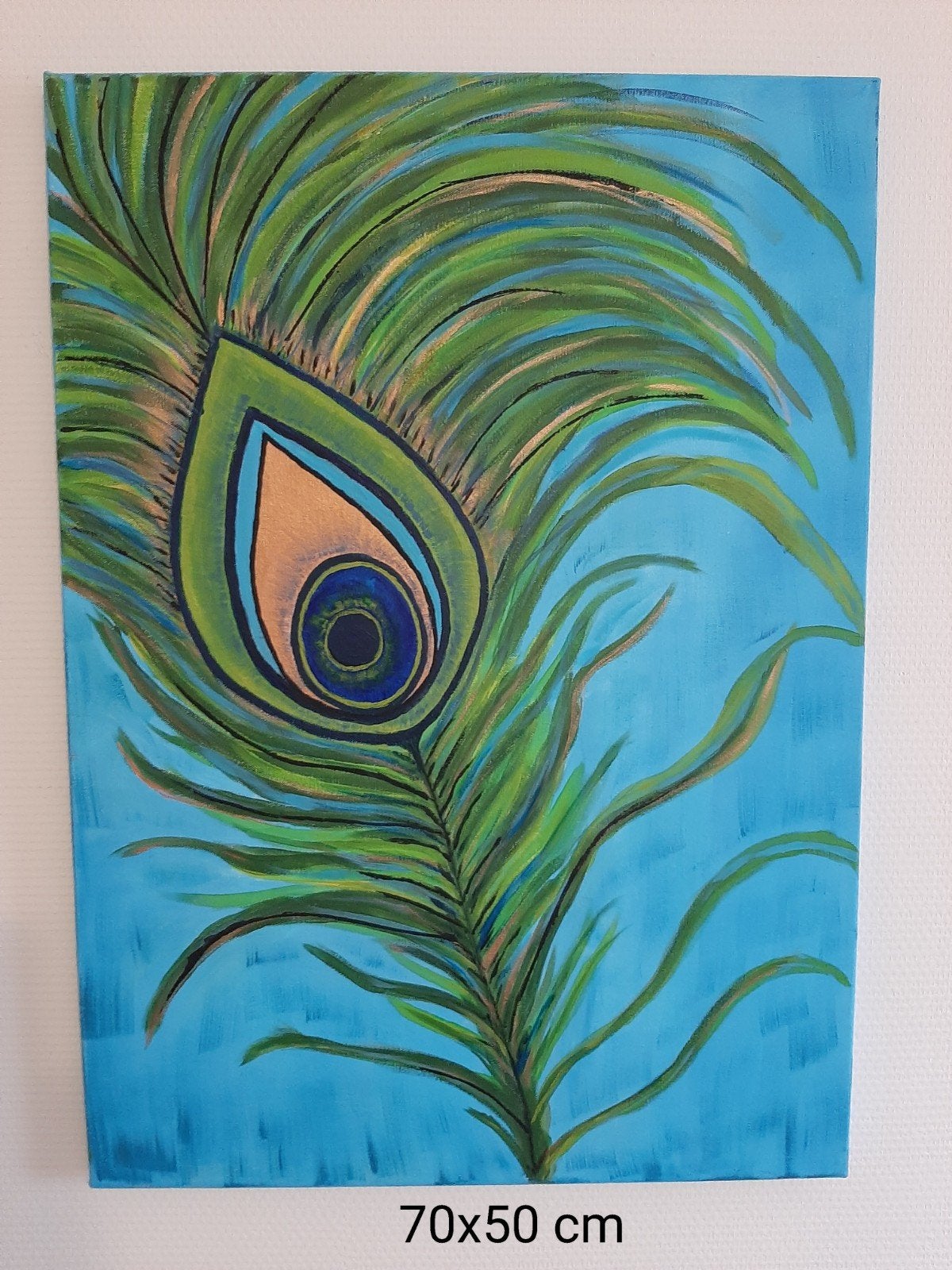 schilderij veer, Ophalen of Verzenden
