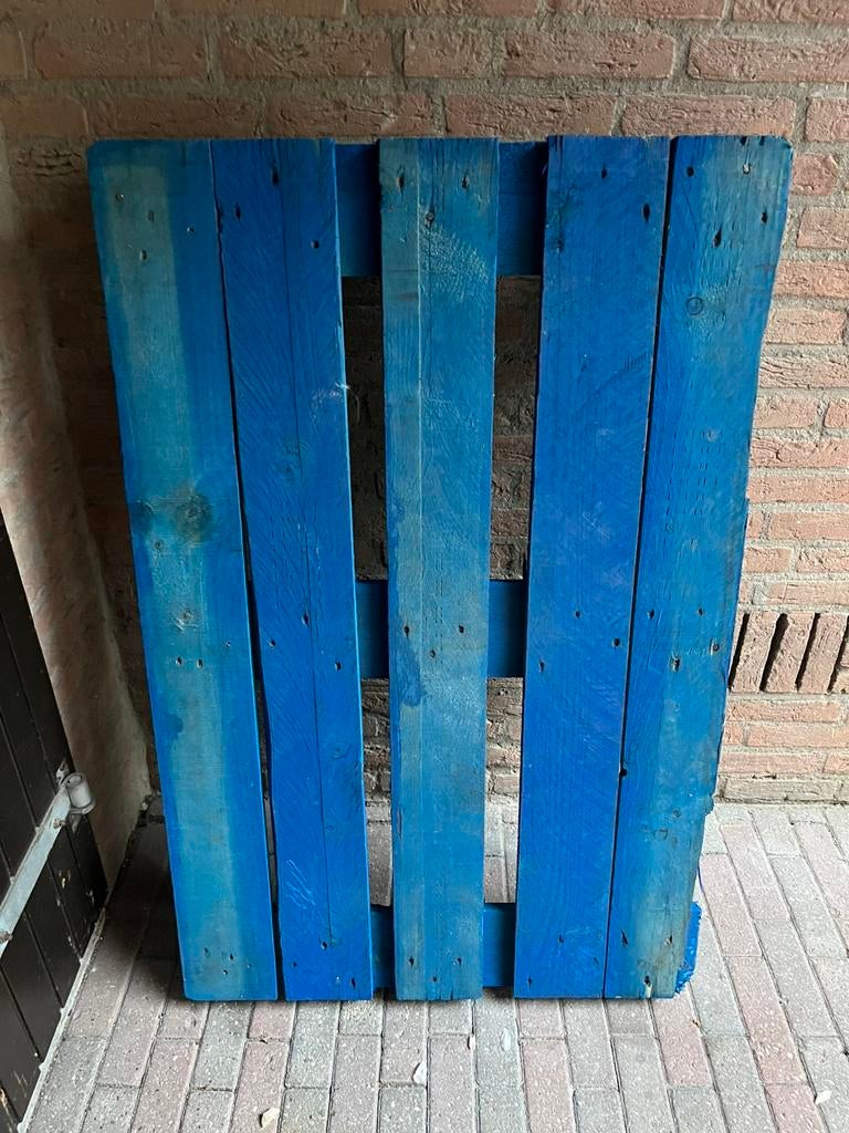 Pallet gratis, Doe-het-zelf en Verbouw, Hout en Planken, Ophalen, Zo goed als nieuw, 50 mm of meer, Minder dan 200 cm