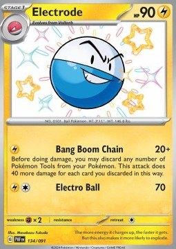 Electrode #134 - PAF -Paldean Fates, Verzenden, Zo goed als nieuw