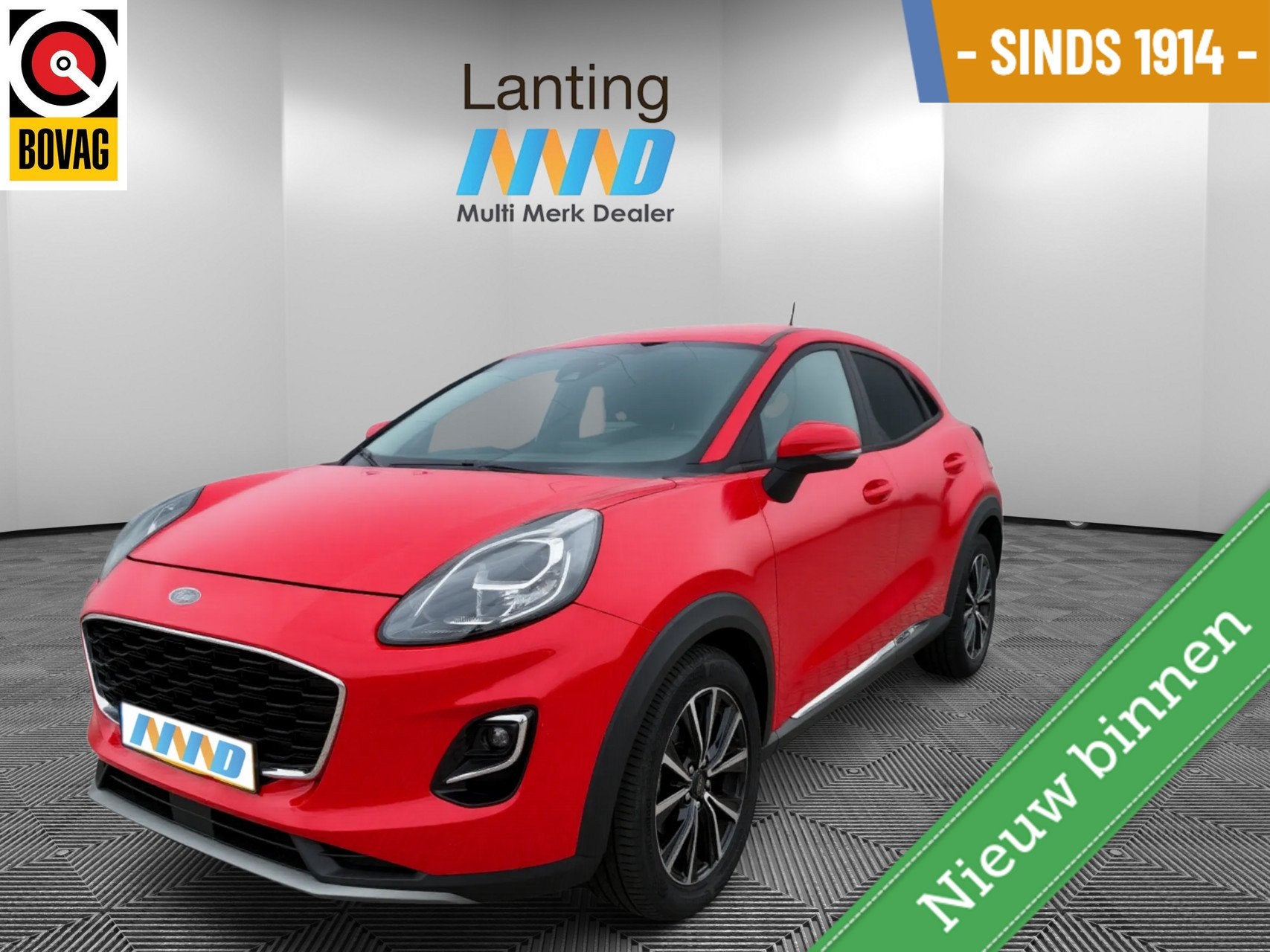 Ford Puma 1.0 EcoBoost Titanium AUTOMAAT, Auto's, Ford, Stof, Met garantie (alle), 1226 kg, Origineel Nederlands