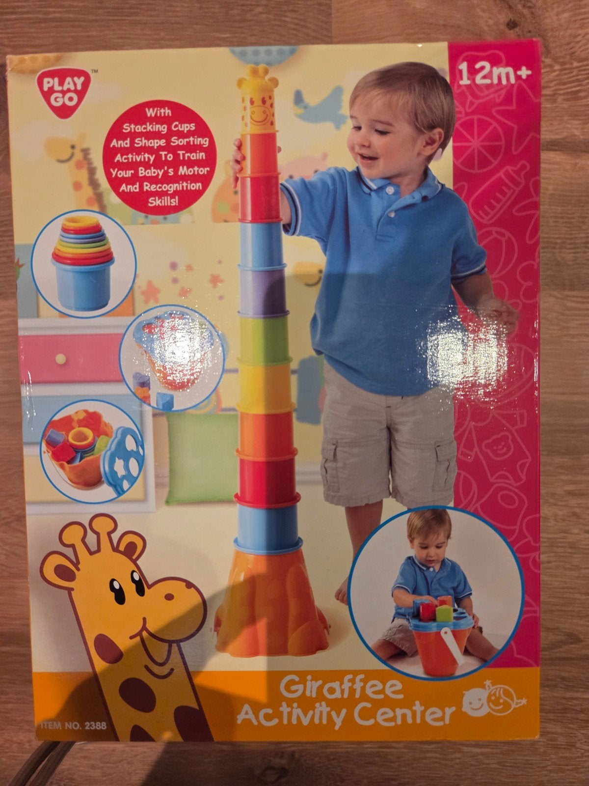 Play Go Giraffe Activity Center - Stapelbekers & Vormen, Ophalen, Nieuw, Overige typen