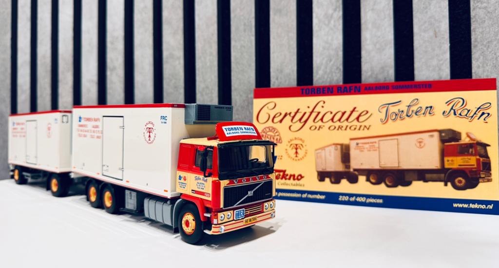 Scania Rafn Torben Denmark Tekno 1:50 (81274), Ophalen of Verzenden, Zo goed als nieuw, Bus of Vrachtwagen, Tekno