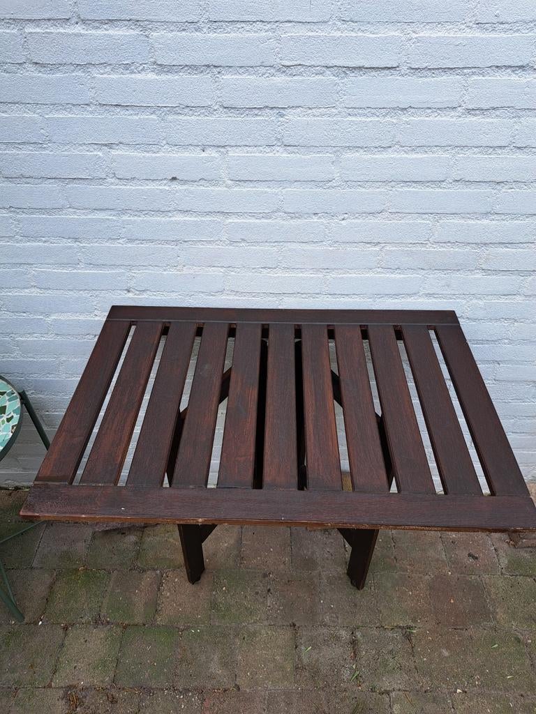 Ikea Äpplarö eettafel, Tuin en Terras, Tuintafels, Gebruikt, Rechthoekig, Hout, Ophalen