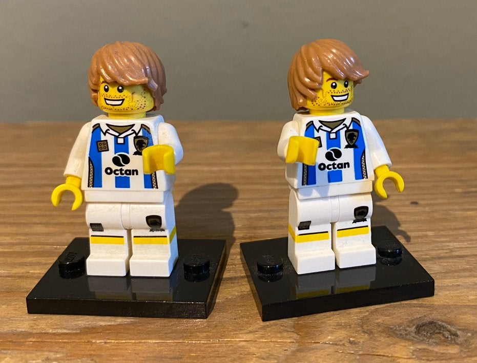 Lego Soccer Players minifig col04-11, City, Lego, Ophalen of Verzenden, Zo goed als nieuw