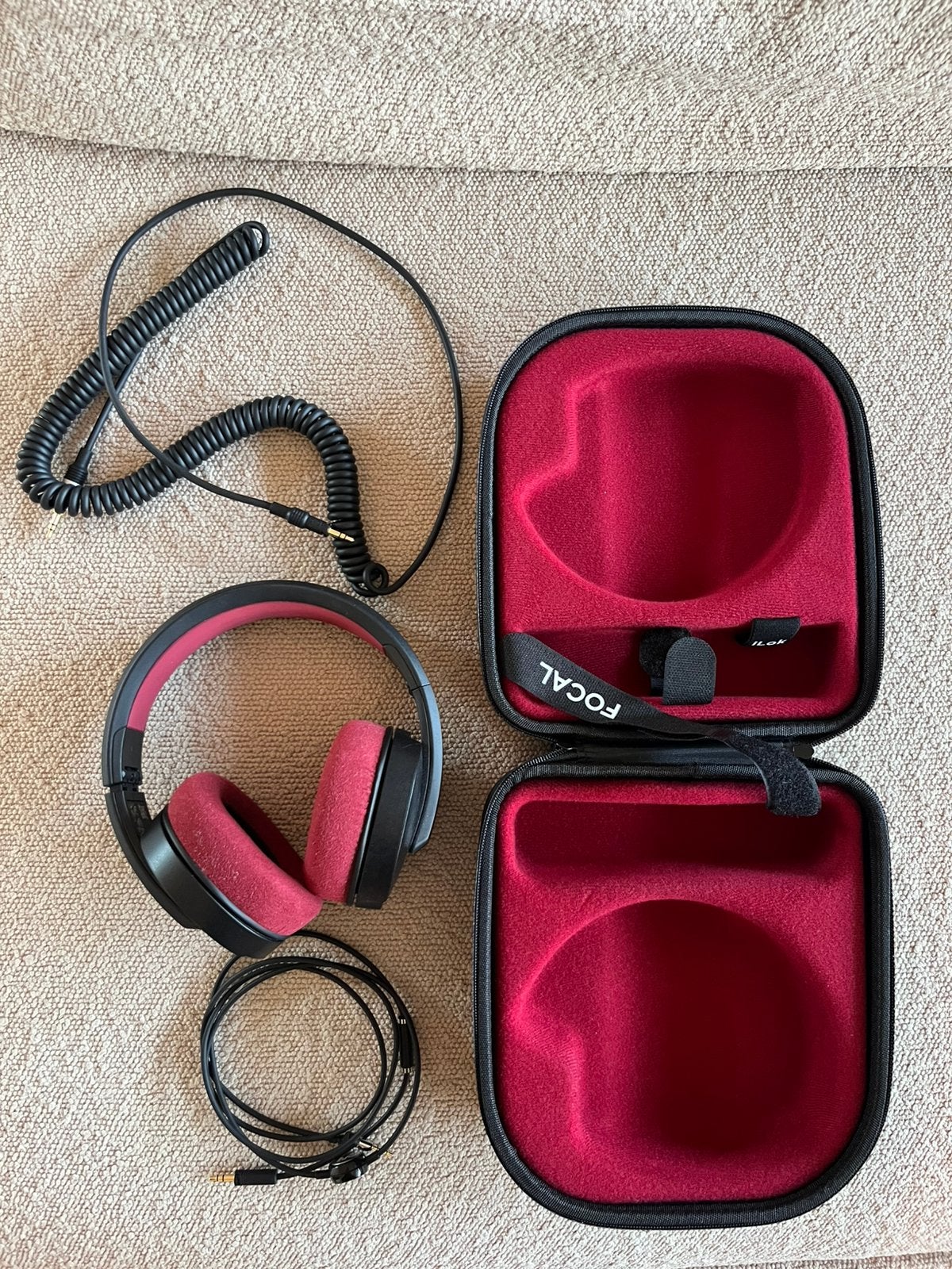 Focal Listen Professional producer headphones, Overige merken, Verzenden, Zo goed als nieuw, Zwart