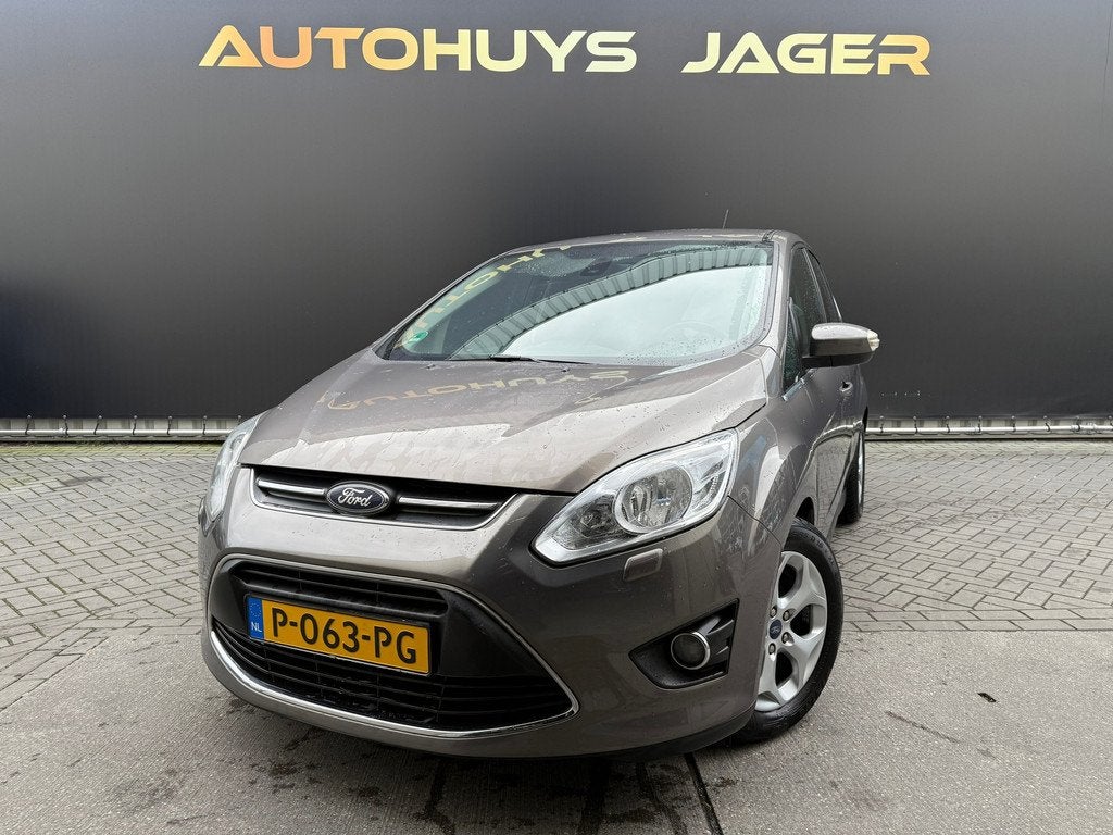Ford C-Max 1.6 Titanium NieuweAPK, Auto's, Voorwielaandrijving, Gebruikt, Zwart, 4 cilinders