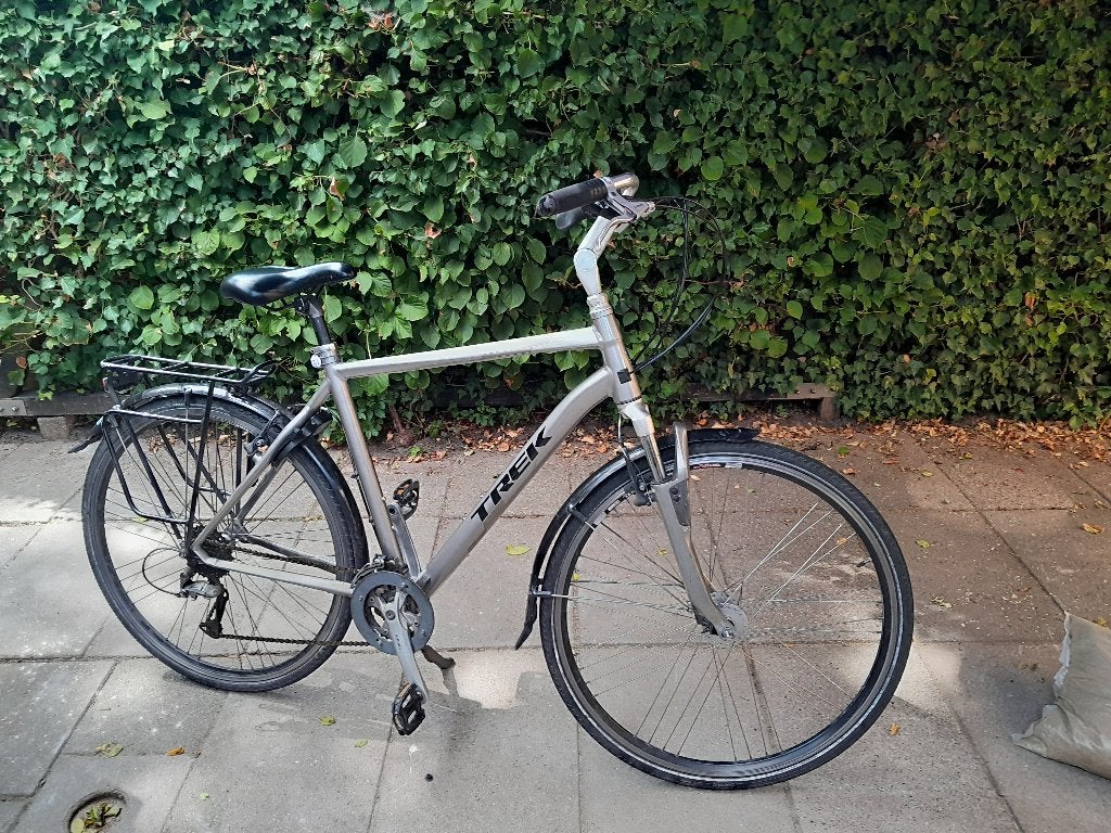Trek Herenfiets, Fietsen en Brommers, 28 inch, Gebruikt, Vering, Velgrem