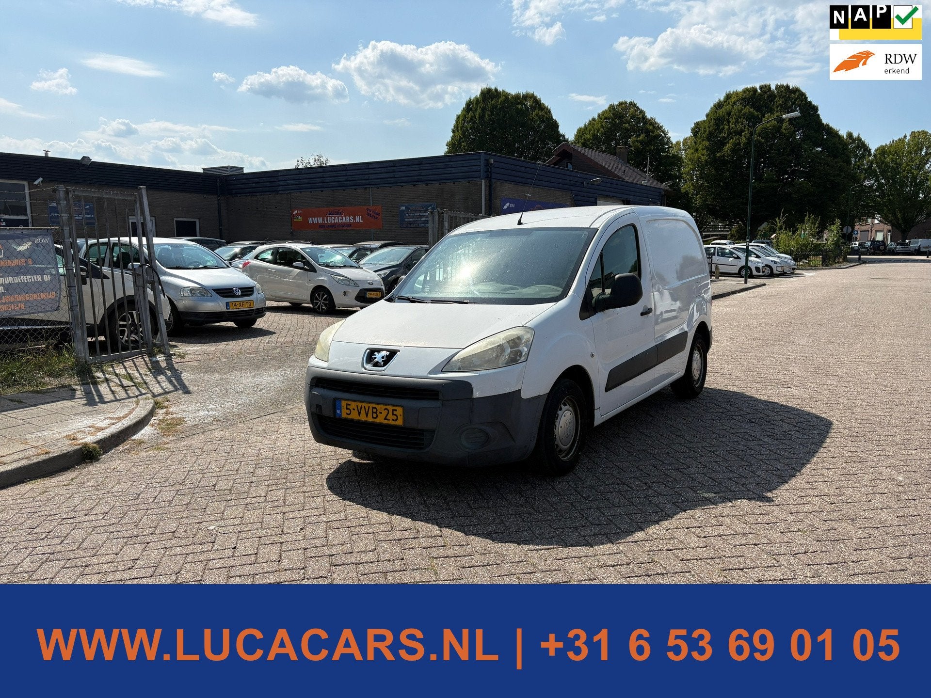 Peugeot Partner 120 1.6 HDI L1 XR Profit + Airco, Voorwielaandrijving, Euro 5, Elektrische ramen, Gebruikt
