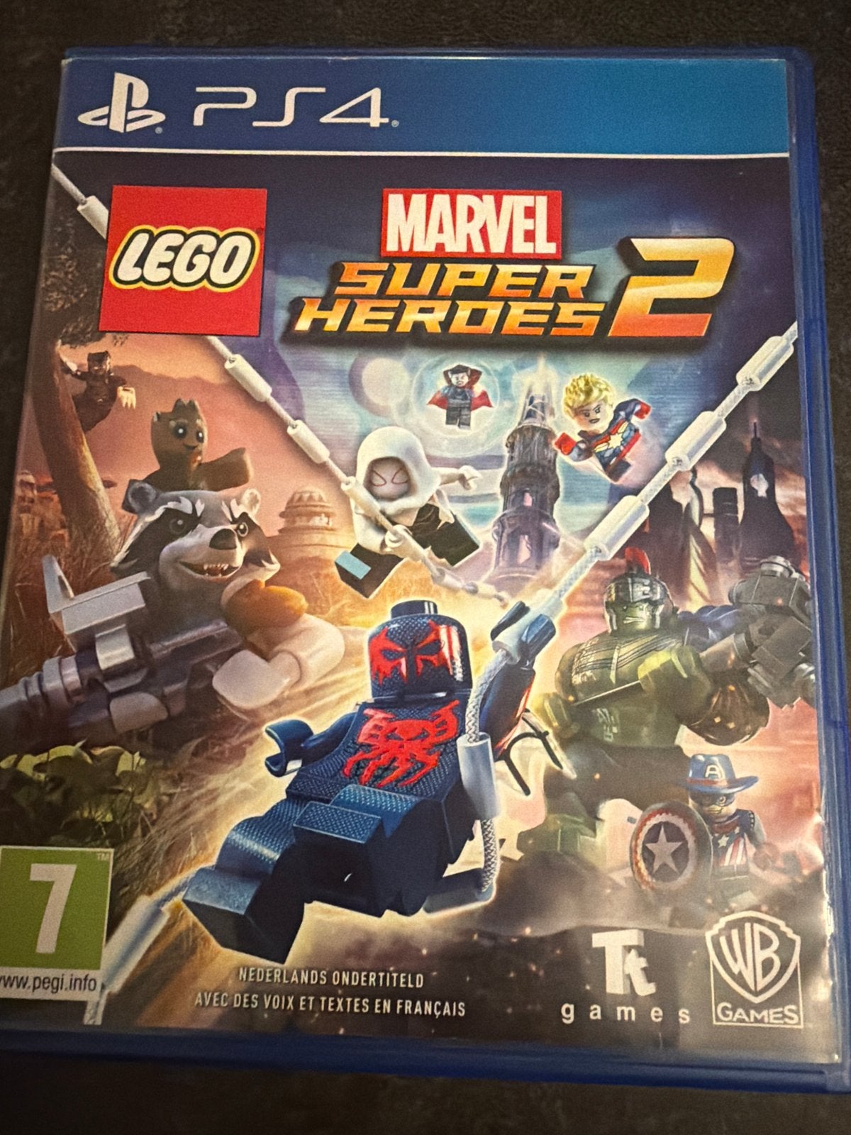 LEGO Marvel Super Heroes 2 PS4 - Avontuur en Actie, Avontuur en Actie, Eén computer, Ophalen of Verzenden, Zo goed als nieuw