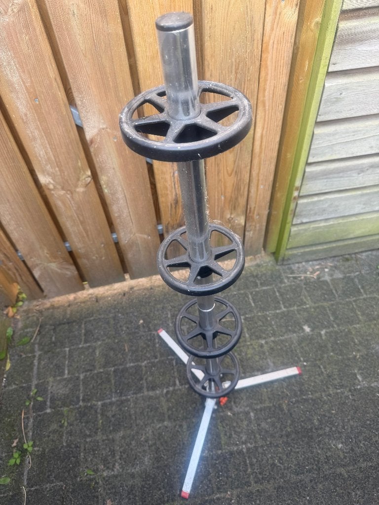 Autobandenstandaard voor 4 banden, Auto diversen, Velgenbomen, Ophalen of Verzenden, Gebruikt