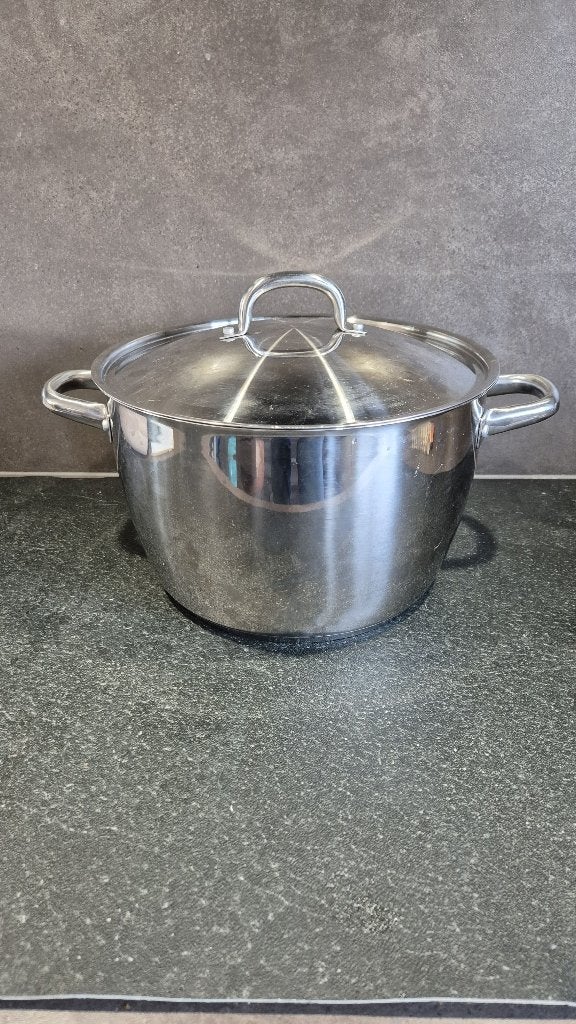 Ikea hapjespan, pan, rvs, 9 liter. S47, Tweedehands verkoop, Tweedehands verkoop, Gebruikt, Gietijzer