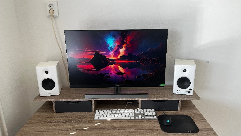 32 inch 4K 144hz monitor - Philips 329M1RV/00, Philips, IPS, 101 t/m 150 Hz, In hoogte verstelbaar