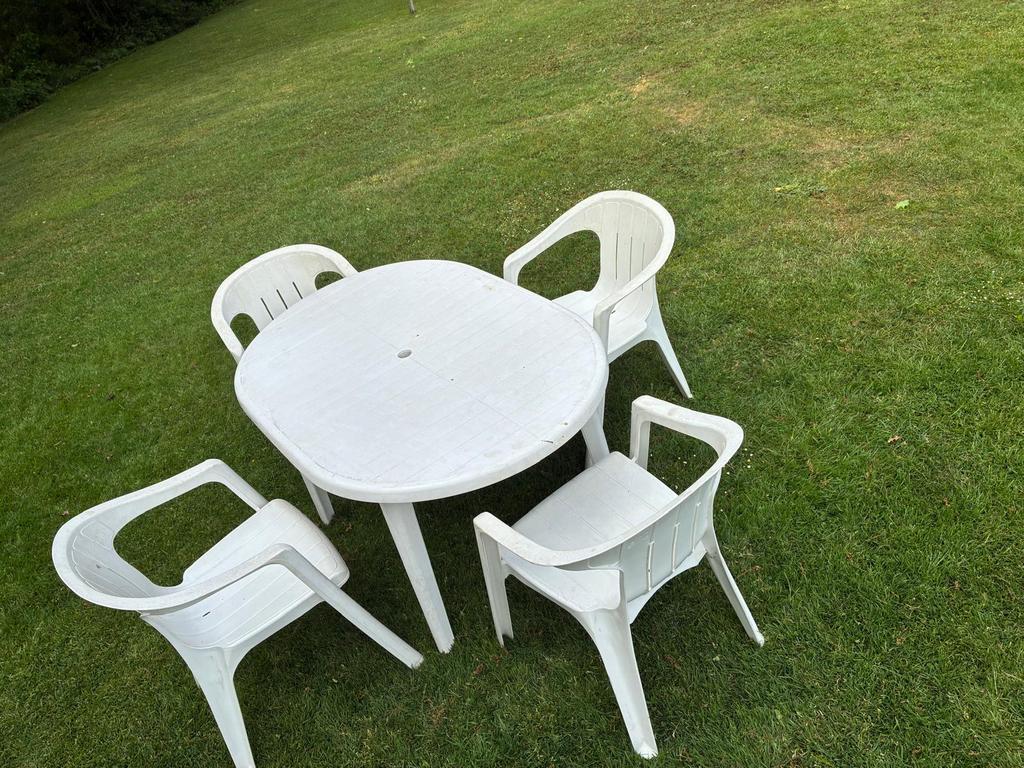 Tuinset, Ophalen, Gebruikt