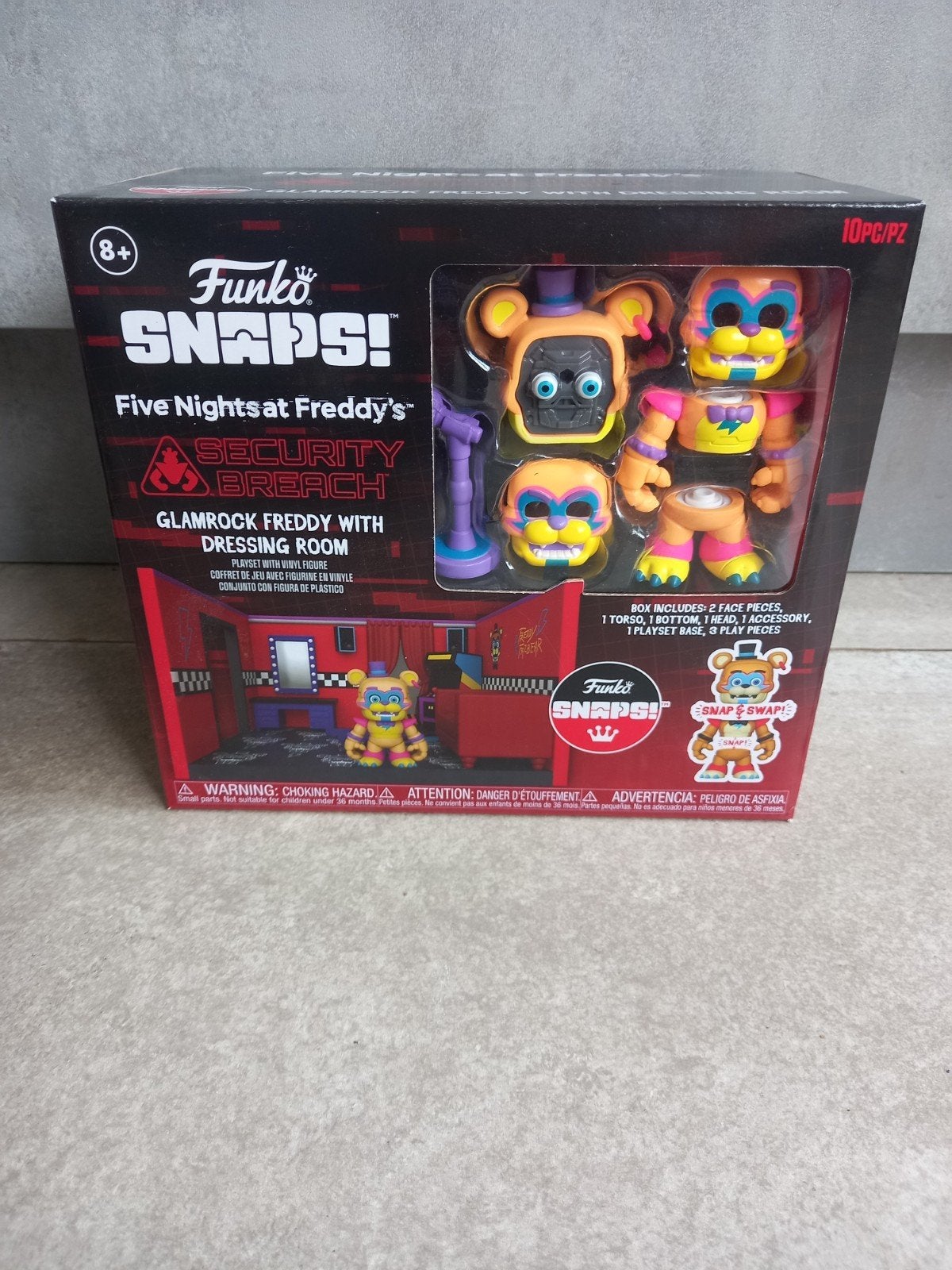 Funko SNAPS! Five Nights at Freddy's: Glamrock Freddy, Ophalen of Verzenden, Nieuw