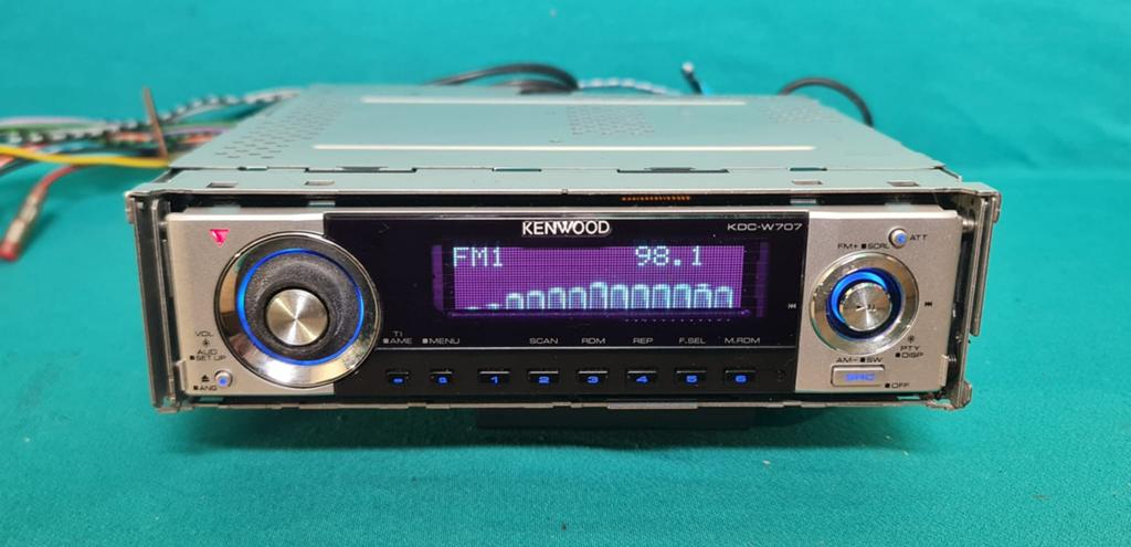 Kenwood mask kdc-w707 cd receiver, Ophalen of Verzenden