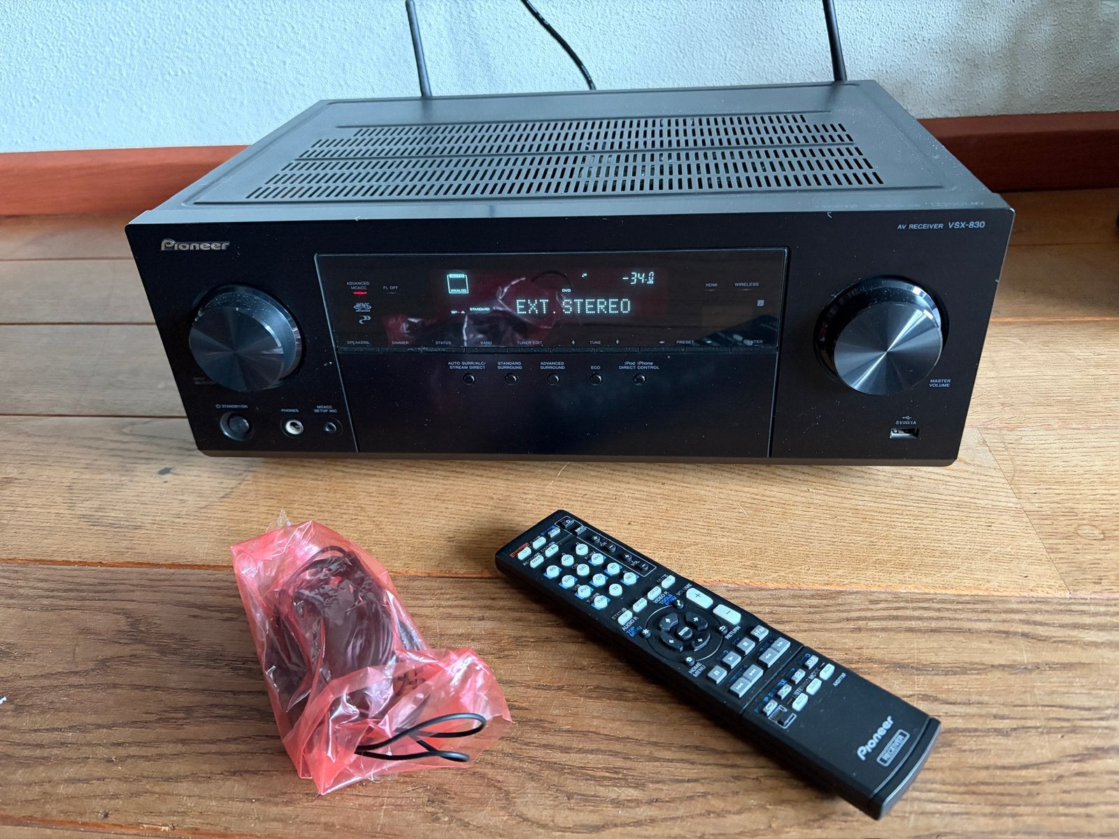 Pioneer VSX-830-K 5.1 AV-receiver, Audio, Tv en Foto, Ophalen, Gebruikt, Pioneer, 120 watt of meer