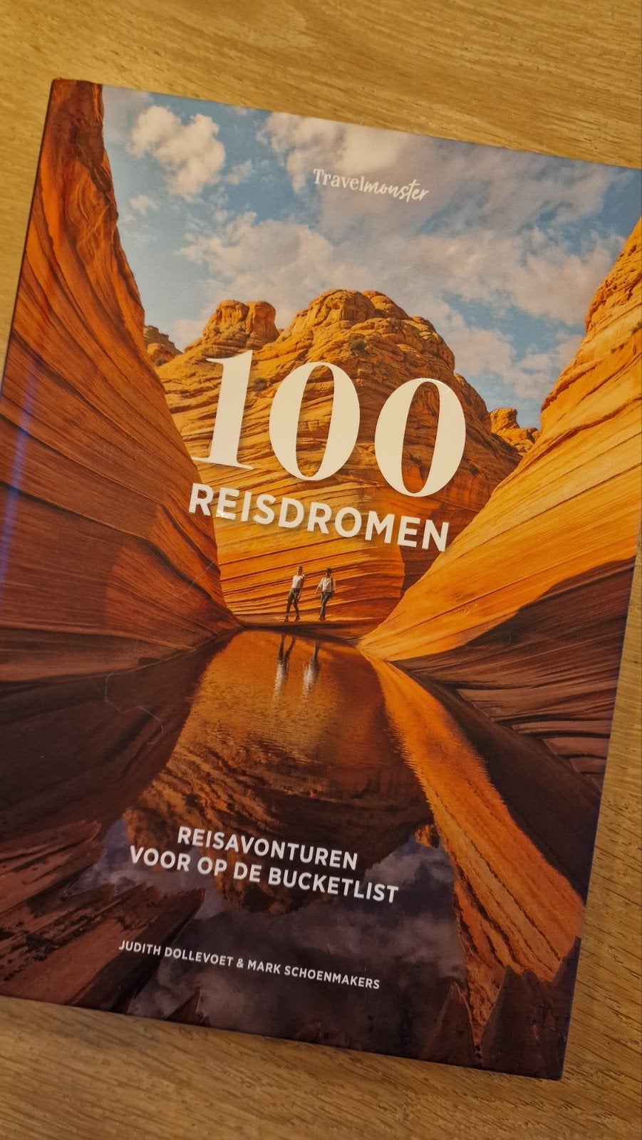 100 Reisdromen - Reisavonturen voor op je bucketlist, Ophalen of Verzenden, Judith Dollevoet & Mark Schoenmakers, Reisgids of -boek