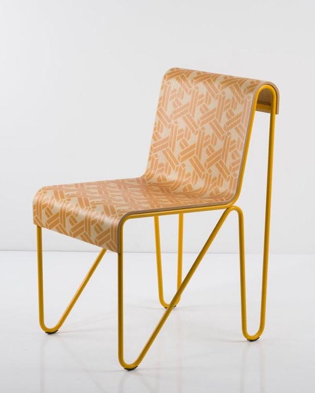 Cassina Rietveld Beugelstoel Lmtd joost swarte, Huis en Inrichting, Ophalen, Minder dan 50 cm, 75 tot 100 cm, Hout