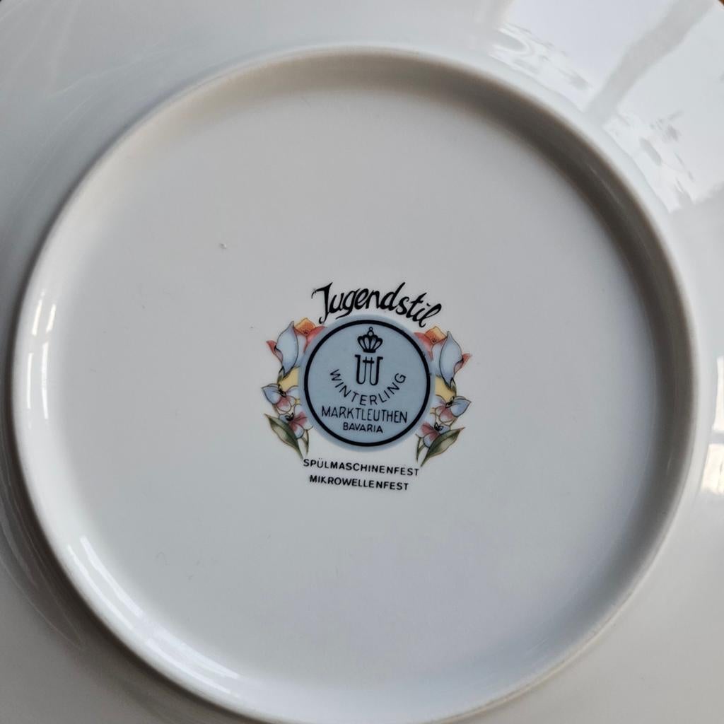 Jugenstil Winterling Bavaria Servies - 12-delig, Ophalen of Verzenden