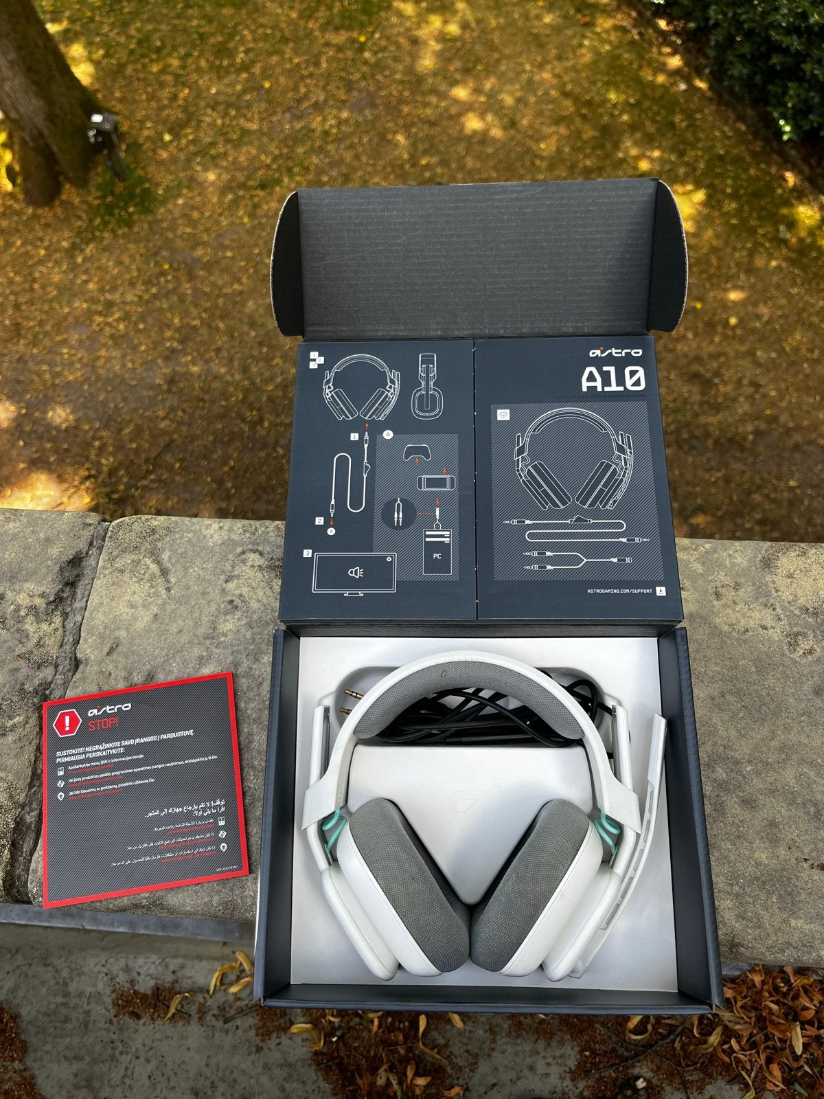 Astro A10 Gaming Headset Wit - Zo goed als nieuw, Overige merken, Gaming, Ophalen of Verzenden, Zo goed als nieuw