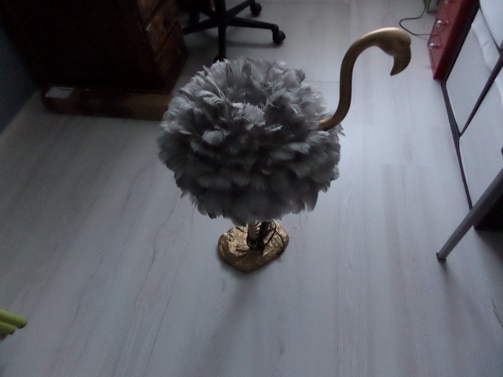 struisvogel lamp, Ophalen, Zo goed als nieuw, Minder dan 100 cm