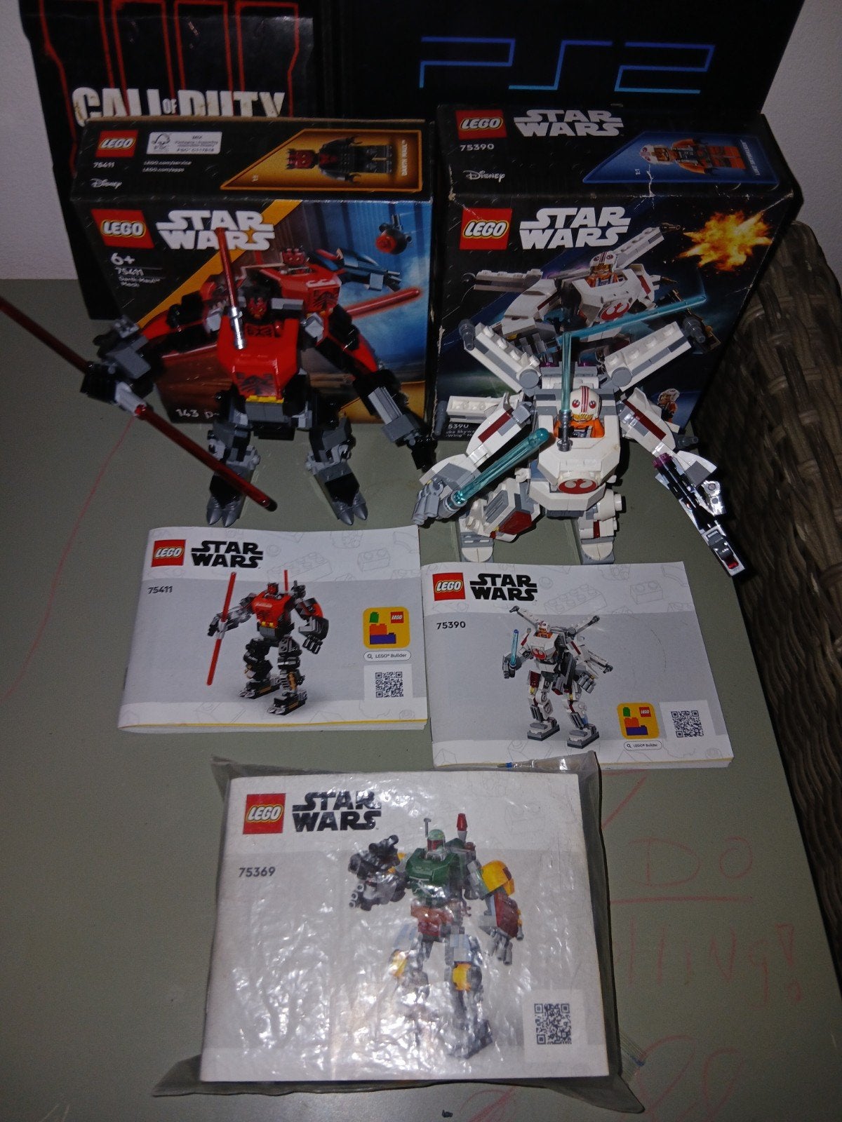 LEGO Star Wars Mechs: 75411, 75390, 75369 Bounty Hunt, Ophalen, Gebruikt, Overige merken
