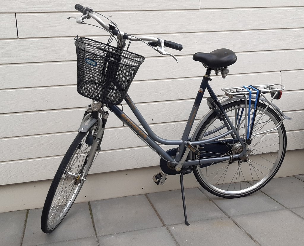 Batavus Best Breaks damesfiets met mandje, 61 inch, Ophalen, Terugtraprem, Gebruikt, Versnellingen