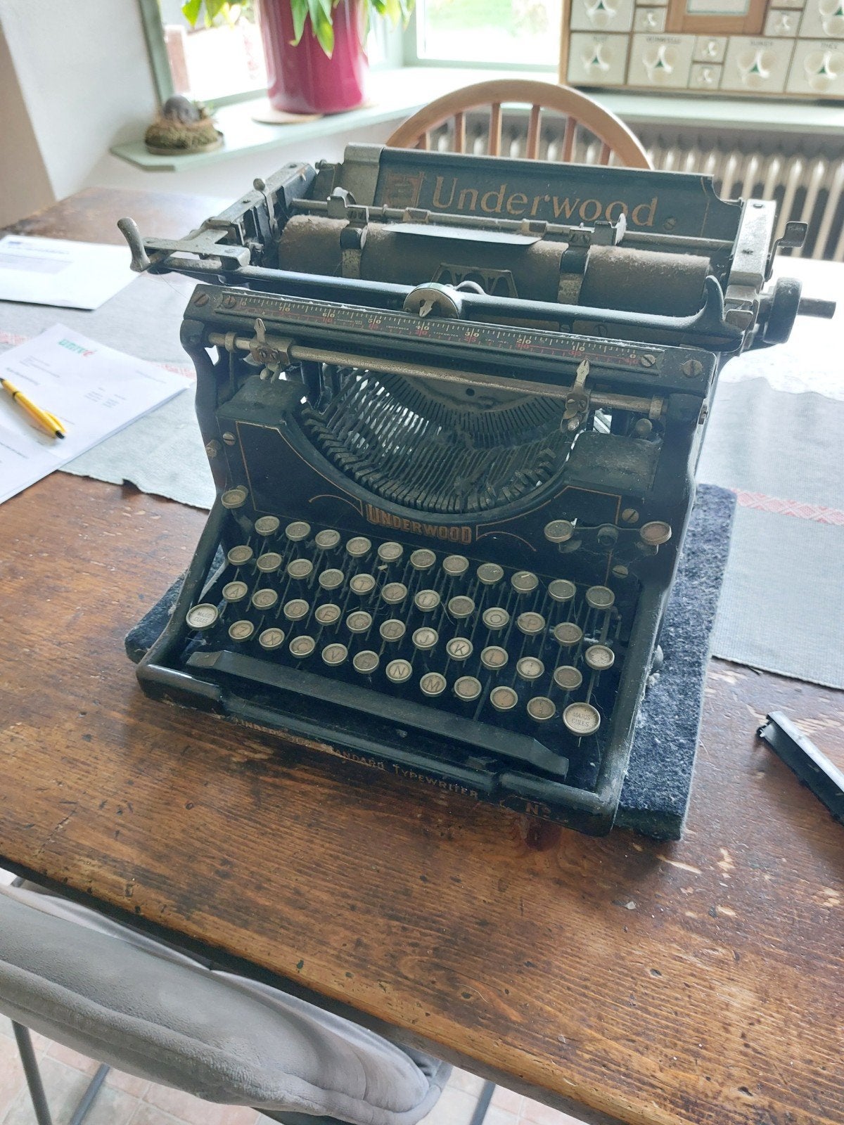 Oude typemachine, Diversen, Typemachines, Ophalen