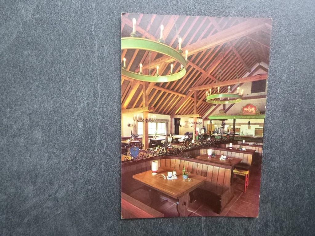 Drunen, Autotron restaurant De Waegenburgh/interieur 1972, Verzenden, 1960 tot 1980, Ongelopen, Noord-Brabant
