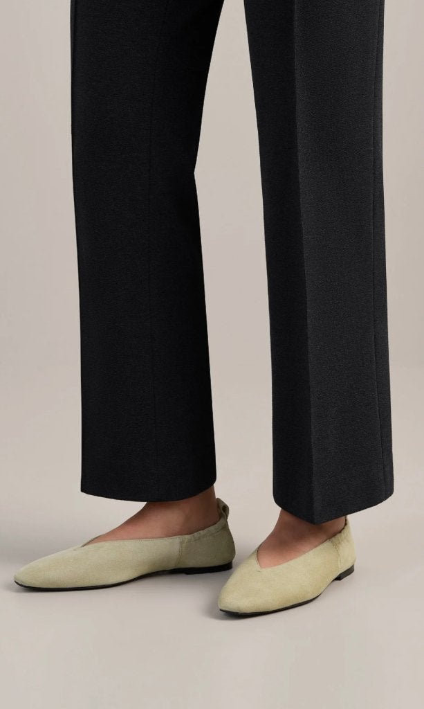 a.emery brie suede leather flats ballerina | 37, Verzenden, Nieuw, Ballerina's