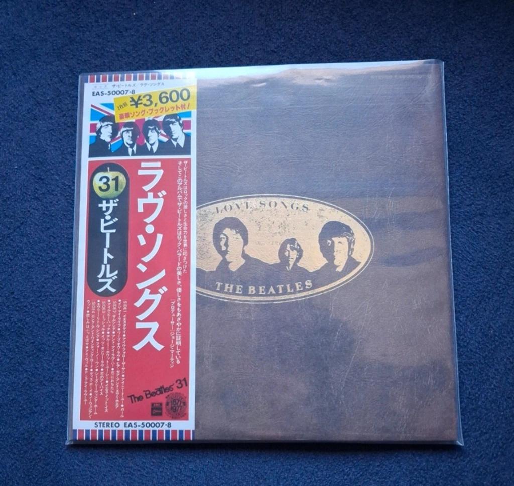 The Beatles - Love Songs (Japanse Druk 1977) NM, Ophalen of Verzenden, Inclusief obi, 12 inch, 1970 - 1979