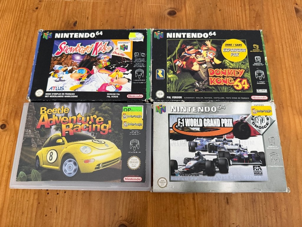 Nintendo 64 Games, Ophalen, Overige genres, 1 speler, Zo goed als nieuw