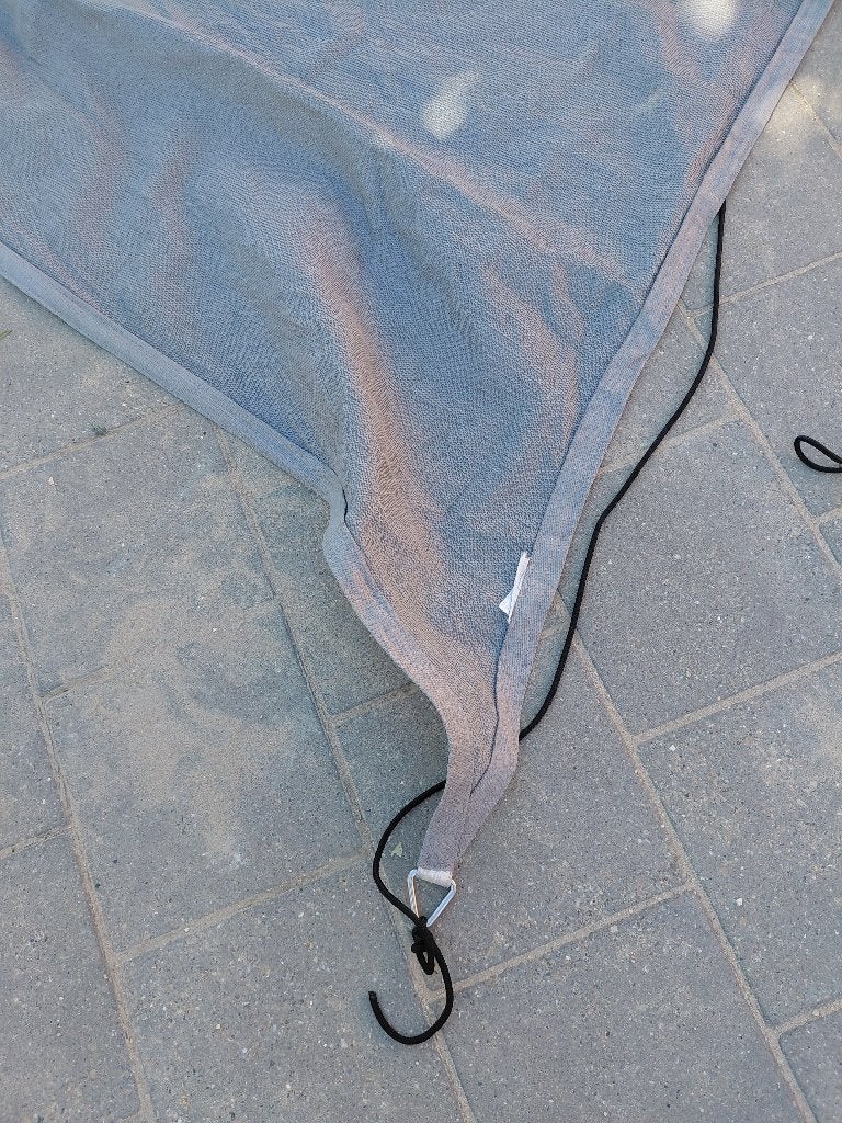 Schaduwdoek, Ophalen, Gebruikt