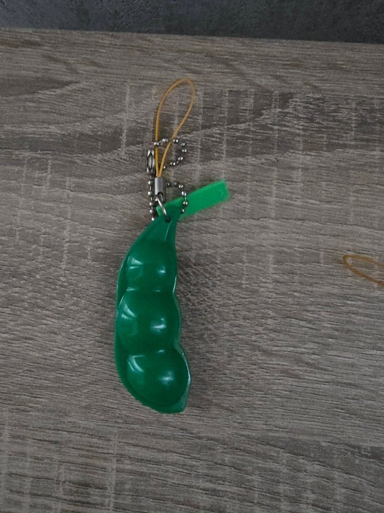 Erwtjes Fidget Speeltje Sleutelhanger, Ophalen of Verzenden, Zo goed als nieuw