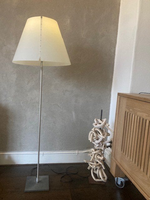 Luceplan Costanzina vloerlamp wit, Ophalen, Gebruikt, E27 (groot), Minder dan 100 cm
