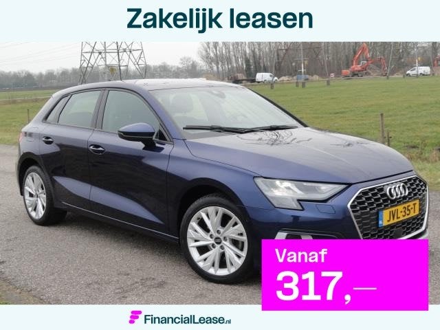 Audi A3 SPORTBACK 35TFSI S edition Full LED I NAVIG I VIRTUA, Auto's, Audi, Bedrijf, Lease, Financial lease, A3, ABS, Adaptive Cruise Control