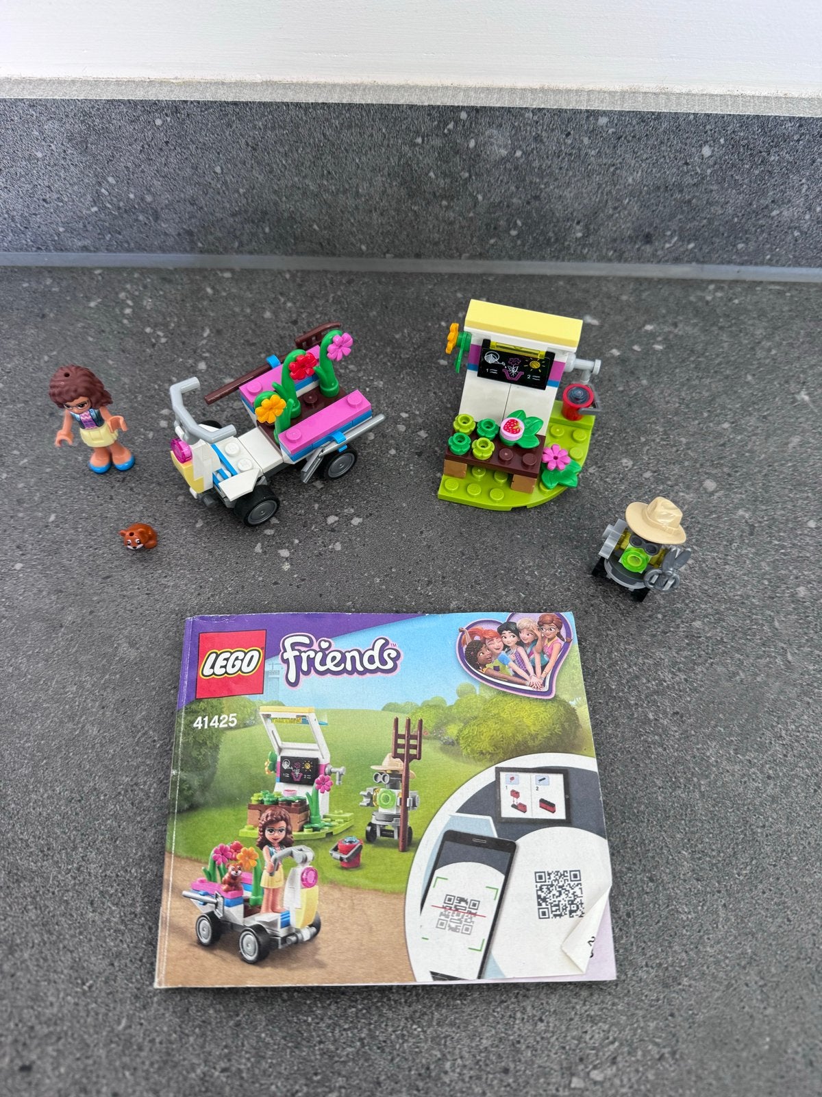 Lego Friends 41425 Olivia's Bloementuin, Lego, Friends, Ophalen of Verzenden, Zo goed als nieuw