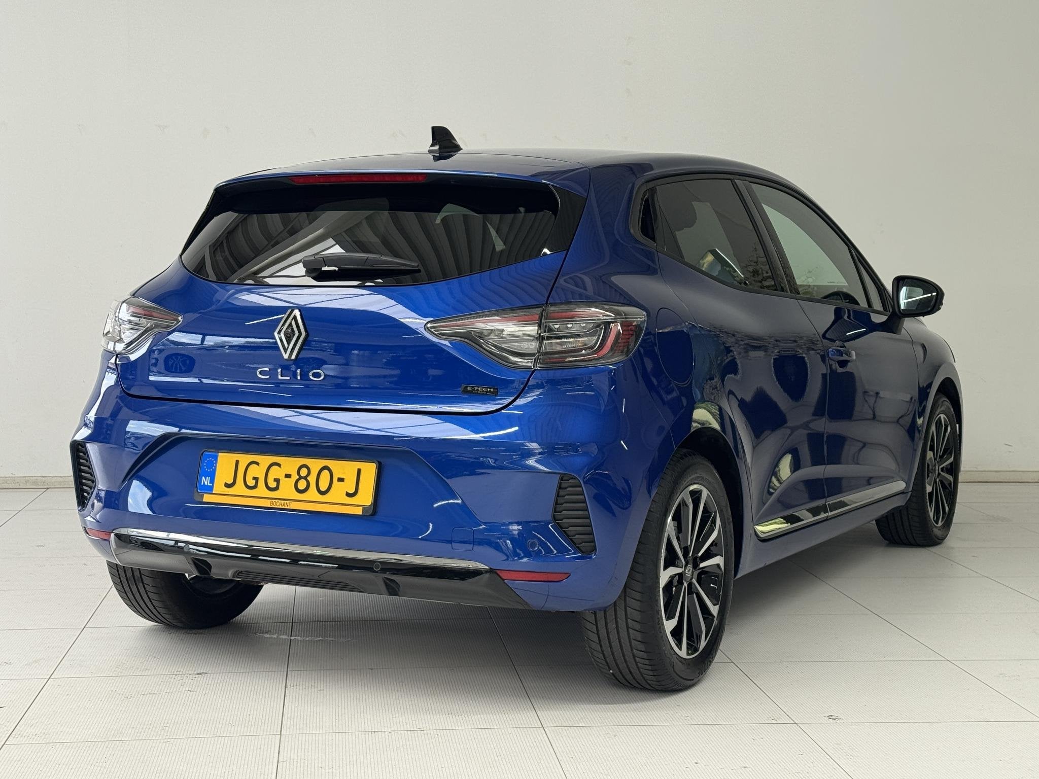 Renault Clio 1.6 E-Tech Full Hybrid 145 Techno | Camera | Cl, Gebruikt, Met garantie (alle), Blauw, Leder en Stof