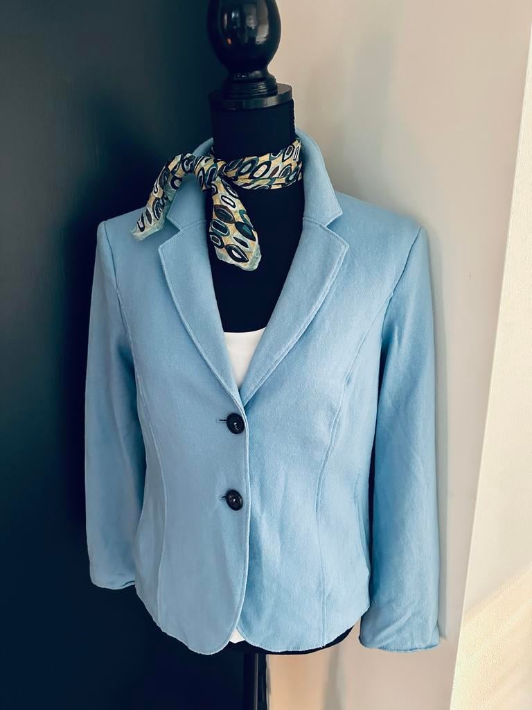 Marccain blazer jasje mt 5 ML, Kleding | Dames, Blauw, Maat 42/44 (L), Ophalen of Verzenden, Zo goed als nieuw
