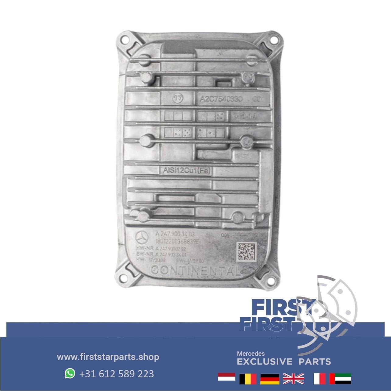 A2479003903 KOPLAMPMODULE W177 A W247 B W118 CLA W205 C W253
